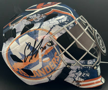 Load image into Gallery viewer, Ilya Sorokin Signed/Autographed Replica New York Islanders Goalie Mask JSA COA
