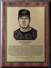 Load image into Gallery viewer, Roy Halladay Syracuse Chiefs Wall Of Fame Team Issued Commemorative Plaque MiLB
