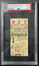 Load image into Gallery viewer, 1926 World Series Game 3 Ticket St Louis Cardinals NY Yankees Babe Ruth PSA Good
