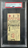 1926 World Series Game 3 Ticket St Louis Cardinals NY Yankees Babe Ruth PSA Good
