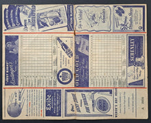 Load image into Gallery viewer, 1946 Philadelphia Phillies Blue Jay Logo Vintage Baseball MLB Program
