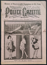 Load image into Gallery viewer, 1919 Police Gazette Journal Chicago Black Sox Photo World Series Baseball VTG
