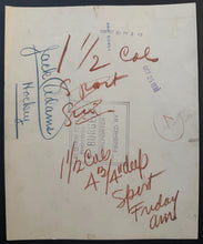 Load image into Gallery viewer, Detroit News Type 1 Photo Red Wings Head Coach Jack Adams Hockey NHL
