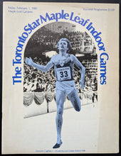 Load image into Gallery viewer, 1980 Maple Leaf Gardens Track and Field Event Program Vintage
