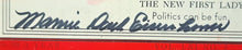 Load image into Gallery viewer, 1953 Time Magazine Cover Mamie Doud Eisenhower Autographed Signed VTG Historic
