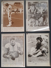 Load image into Gallery viewer, Set of 25 Joe Namath Press/Wire Photos New York Jets NFL Football Vintage
