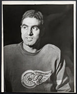 1946 Tony Licari Type 1 B&W Photo Detroit Red Wings NHL Hockey VTG Original Six