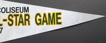 Load image into Gallery viewer, 1987 MLB All-Star Game Pennant From Oakland Coliseum Home Of The Oakland A&#39;s Vtg
