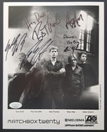 Matchbox Twenty Band Signed 8
