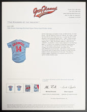 Load image into Gallery viewer, 1986 Andres Galarraga Game Used Montreal Expos Baseball Jersey Grey Flannel LOA
