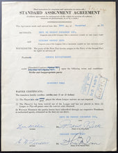 Load image into Gallery viewer, 1954 Eddie Litzenberger Trade Letter Signed Autographed Hockey Chicago Montreal
