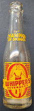 Load image into Gallery viewer, 1948 Whipper Watson Whipper&#39;s Beverages 7 Oz Vintage Pop Soda Bottle Wrestling
