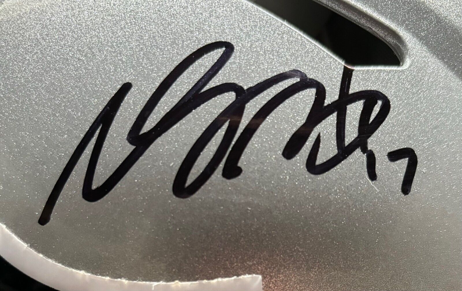 Davante Adams Signed F/S Authentic Las Vegas Raiders Football