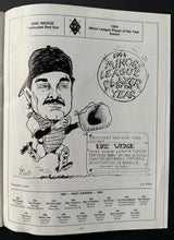 Load image into Gallery viewer, 1995 Baseball Writers of America Award Dinner Program Roger Boston Red Sox VTG
