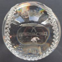 Load image into Gallery viewer, 1997 World Series Gala Gift Tiffany &amp; Co. Crystal Baseball in Original Box MLB
