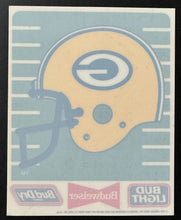 Load image into Gallery viewer, 1990s Green Bay Packers NFL Budweiser Promotional Window Decals/Schedules Vtg
