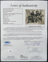 Load image into Gallery viewer, 1990 Grateful Dead Signed Photo Autographed All 6 Members Jerry Garcia + JSA LOA
