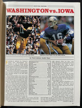 Load image into Gallery viewer, 1982 Rose Bowl Football Program Washington Huskies Iowa Hawkeyes Vintage NCAA
