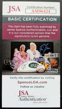 Load image into Gallery viewer, 1972 Buck Leonard Baseball Hall Of Fame Plaque Signed Postcard JSA Certified
