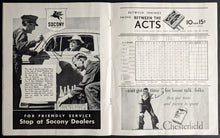 Load image into Gallery viewer, 1936 World Series Game 4 Yankee Stadium Program+Ticket Lou Gehrig HR N.Y Giants
