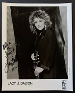 American Country Singer Lacy J. Dalton Signed Autographed Photo Music Songwriter