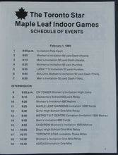 Load image into Gallery viewer, 1980 Toronto Star Maple Leaf Indoor Games Program + PM Trudeau Type 1 Photo
