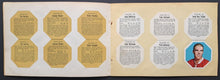 Load image into Gallery viewer, 1961/62 York Peanut Butter Yellow Backed Hockey Cards and Album NHL Vintage
