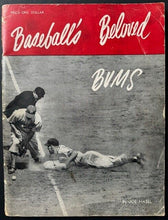 Load image into Gallery viewer, 1947 Brooklyn Dodgers MLB Yearbook Baseballs Beloved Bums Jackie Robinson Vtg
