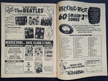 Load image into Gallery viewer, 1964 Vintage The Beatles Magazine Charlton Publications Program Pop &amp; Rock Music
