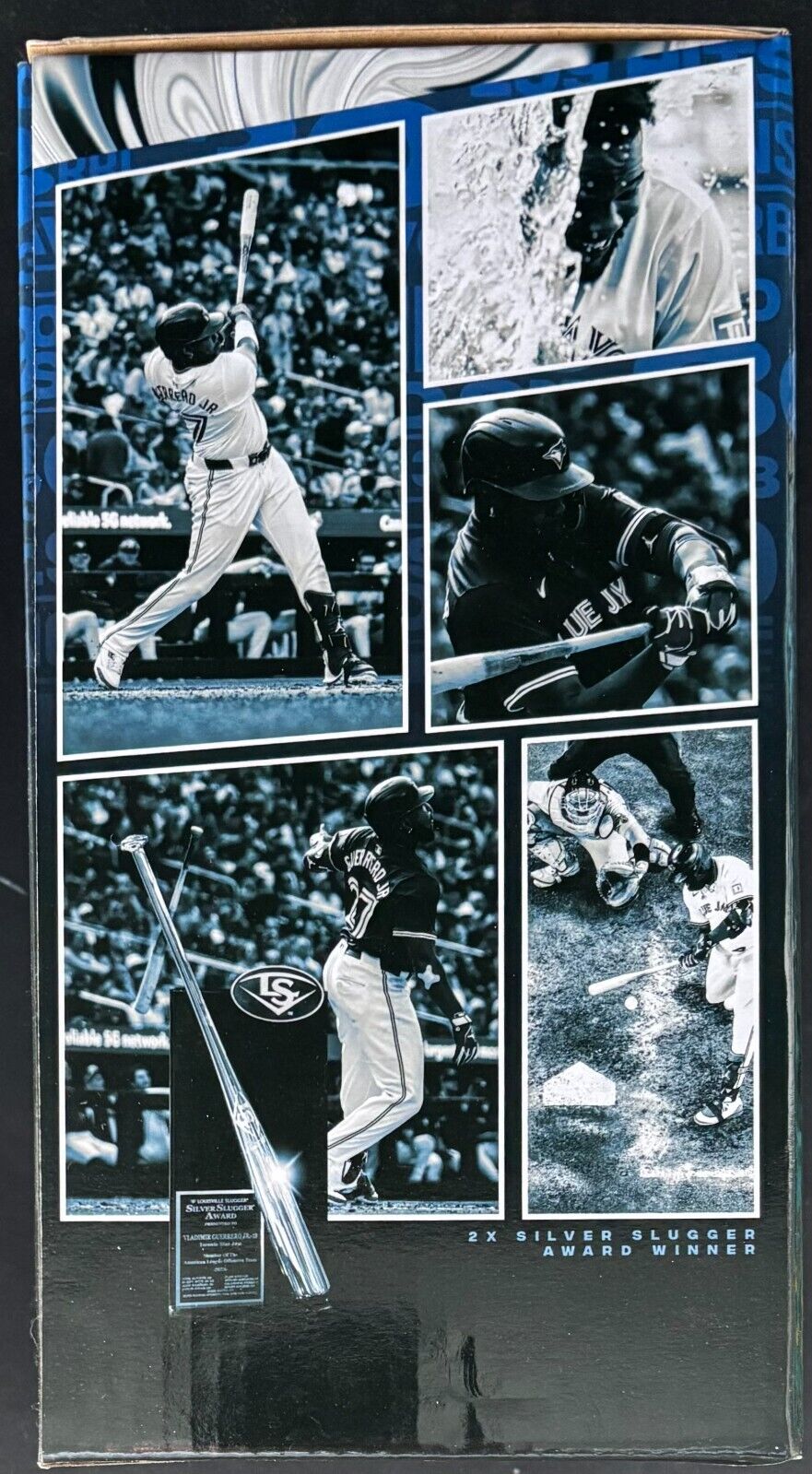 ゲレーロjr ボブルヘッド　シルバースラッガー賞 (球場限定) ブルージェイズ 2025 Toronto Blue Jays Vladimir Guerrero Jr. SGA Silver