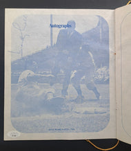 Load image into Gallery viewer, 1977 Monty Hall Autographed Signed Baseball's Back in Town Program MLB JSA
