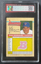 Load image into Gallery viewer, 1992 Bowman MLB #1 Ivan Rodriguez Texas Rangers Baseball Card KSA Vintage
