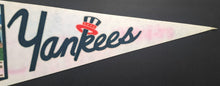 Load image into Gallery viewer, 1977 New York Yankees World Series Champions Full Team Photo Pennant Vtg MLB
