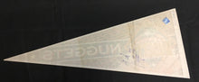 Load image into Gallery viewer, 1990s NBA Basketball Pennant Denver Nuggets Autographed Dikembe Mutombo Signed
