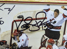 Load image into Gallery viewer, 2002 Olympic Gold Medal Womens Canadian Hockey Team Signed Calendar Autographed
