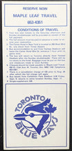Load image into Gallery viewer, 1977 Toronto Blue Jays Inaugural Season Brochure Yankee Stadium+Pocket Schedule
