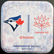 Load image into Gallery viewer, Toronto Blue Jays Gameday Giveaway Canada 150th Anniversary Baseball In Tin MLB
