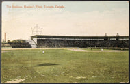 Early 1910's Era Hanlan's Point Stadium Postcard Babe Ruths 1st Pro Home Run