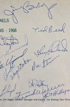 Load image into Gallery viewer, Oshawa Green Gaels Lacrosse '68 Team Photo Autographed Minto Cup Champion Signed
