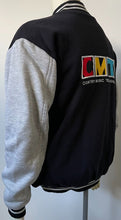 Load image into Gallery viewer, 1990s CMT Country Music Television Varsity Jacket Button Up Canadian TV Coat
