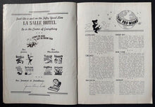 Load image into Gallery viewer, 1939 Wrigley Field NFL Program + Ticket Chicago Bears Vs Green Bay Packers Vtg
