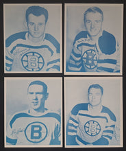 Load image into Gallery viewer, 1957 Boston Bruins NHL Hockey Team Photos Set Player Vintage
