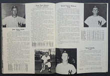 Load image into Gallery viewer, 1961 New York Yankees Yearbook MLB Baseball Mickey Mantle Roger Maris Vintage
