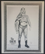 The Iron Sheik US Heavyweight Champion Vintage B&W Photo Wrestling WWE