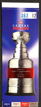 Load image into Gallery viewer, 1996 NHL Stanley Cup Playoffs Game 7 Hockey Ticket @ Molson Centre Montreal
