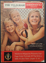 Load image into Gallery viewer, 1966 Weekend Magazine NHL All Stars Photos Howe Mikita Hull Pilote Hall Hockey
