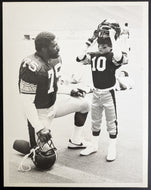 1982 Mean Joe Greene Type 1 Photo NFL Football Pittsburgh Steelers LOA Vintage