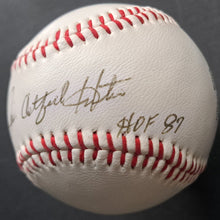 Load image into Gallery viewer, Catfish Hunter Signed Autographed MLB Franklin Baseball Beckett HOLO NY Yankees
