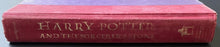 Load image into Gallery viewer, 1998 Harry Potter and the Sorcerer&#39;s Stone Book US First Edition First Printing
