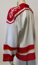 Load image into Gallery viewer, 1991 Tackla CCCP Team Issued Russian National Hockey Jersey World Juniors Size L
